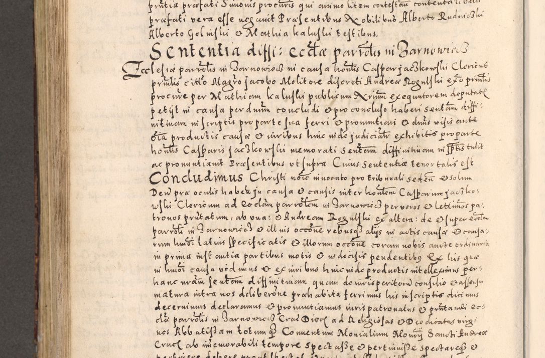 Zdjęcie nr 714 dla obiektu archiwalnego: [Liber actorum, vicariatus et officialatus Cracoviensis ad annum Domini 1574 et seqventes]