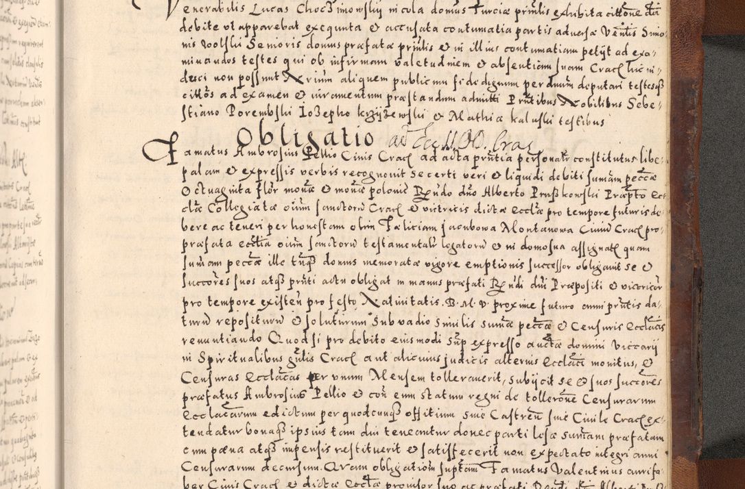 Zdjęcie nr 711 dla obiektu archiwalnego: [Liber actorum, vicariatus et officialatus Cracoviensis ad annum Domini 1574 et seqventes]