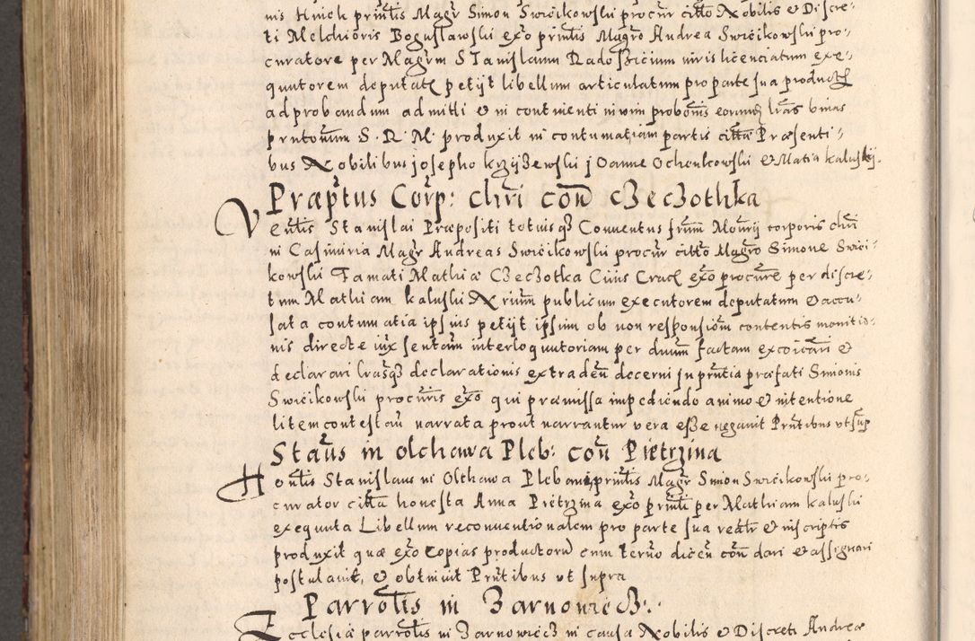 Zdjęcie nr 712 dla obiektu archiwalnego: [Liber actorum, vicariatus et officialatus Cracoviensis ad annum Domini 1574 et seqventes]