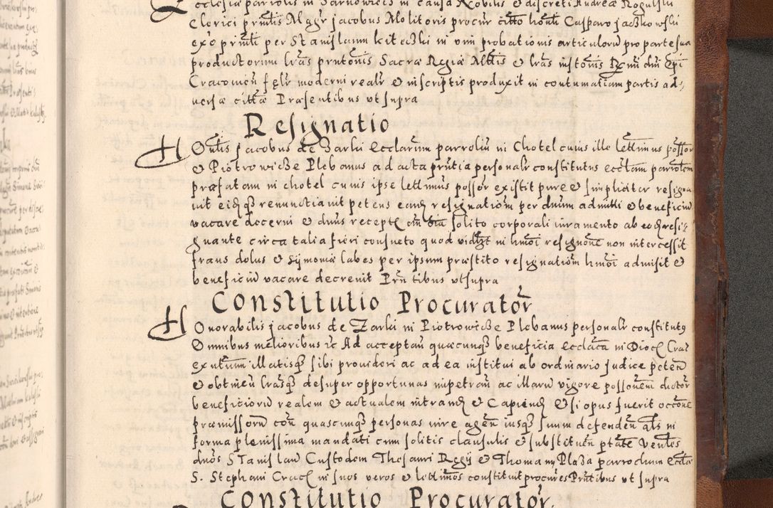 Zdjęcie nr 713 dla obiektu archiwalnego: [Liber actorum, vicariatus et officialatus Cracoviensis ad annum Domini 1574 et seqventes]