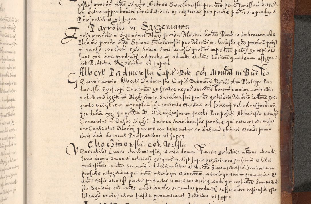Zdjęcie nr 709 dla obiektu archiwalnego: [Liber actorum, vicariatus et officialatus Cracoviensis ad annum Domini 1574 et seqventes]