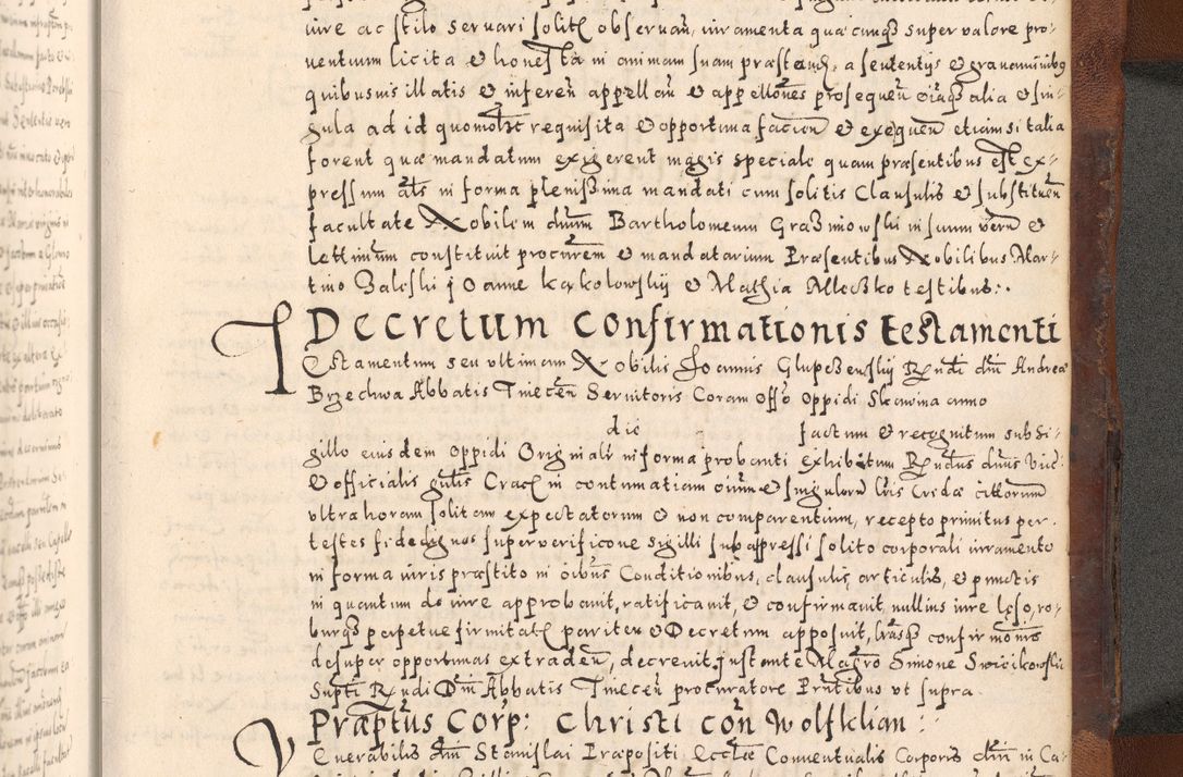 Zdjęcie nr 705 dla obiektu archiwalnego: [Liber actorum, vicariatus et officialatus Cracoviensis ad annum Domini 1574 et seqventes]