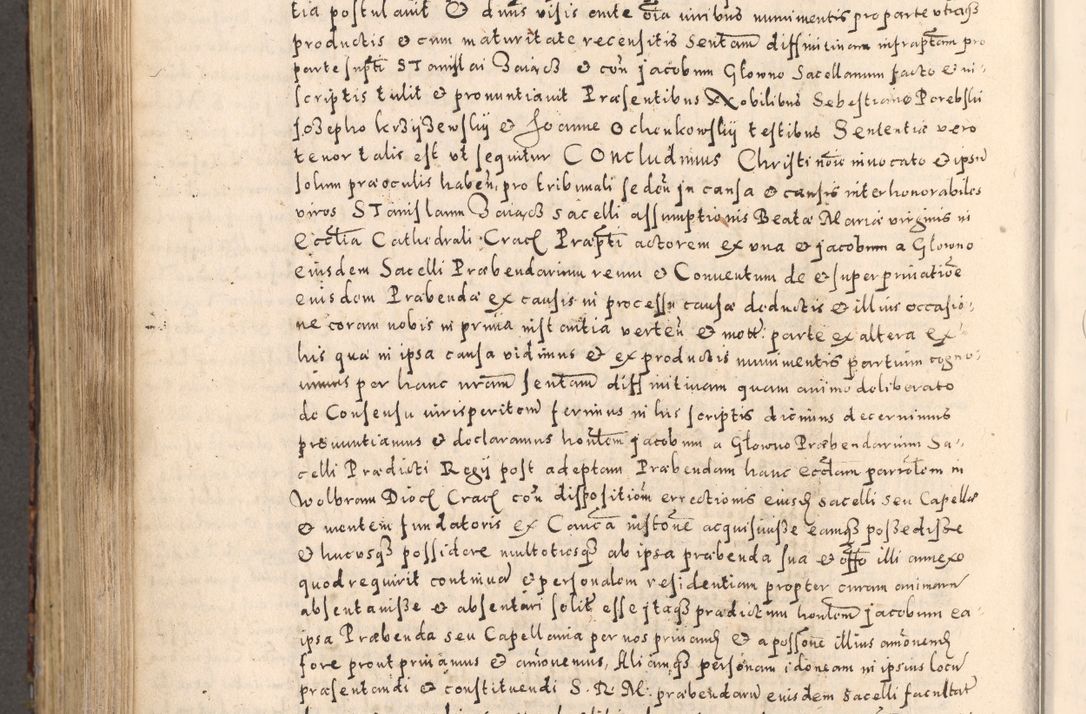 Zdjęcie nr 704 dla obiektu archiwalnego: [Liber actorum, vicariatus et officialatus Cracoviensis ad annum Domini 1574 et seqventes]