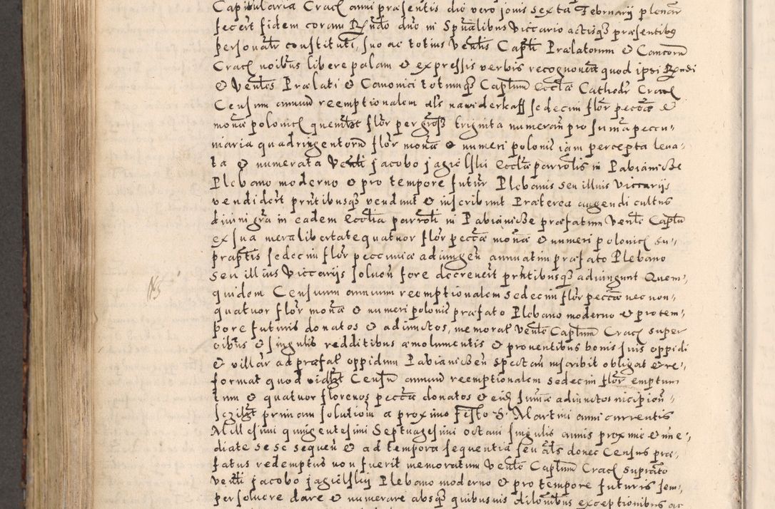 Zdjęcie nr 692 dla obiektu archiwalnego: [Liber actorum, vicariatus et officialatus Cracoviensis ad annum Domini 1574 et seqventes]