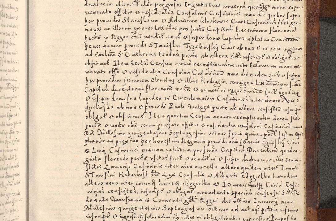 Zdjęcie nr 687 dla obiektu archiwalnego: [Liber actorum, vicariatus et officialatus Cracoviensis ad annum Domini 1574 et seqventes]