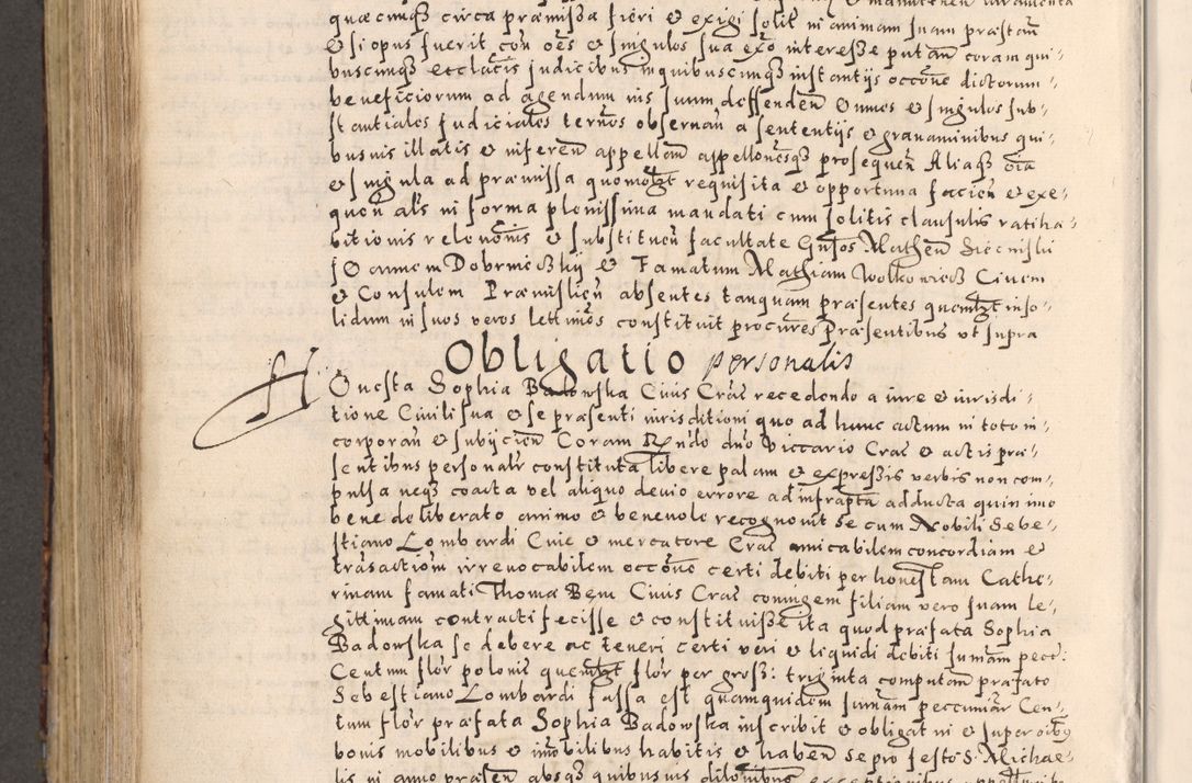 Zdjęcie nr 682 dla obiektu archiwalnego: [Liber actorum, vicariatus et officialatus Cracoviensis ad annum Domini 1574 et seqventes]