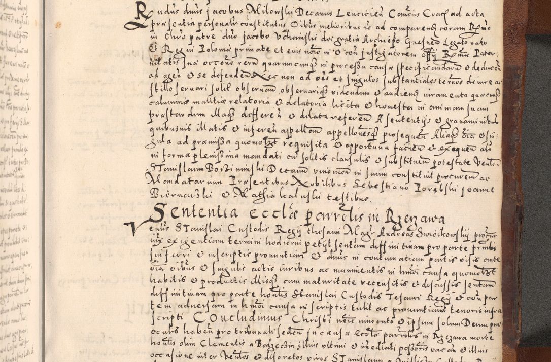 Zdjęcie nr 679 dla obiektu archiwalnego: [Liber actorum, vicariatus et officialatus Cracoviensis ad annum Domini 1574 et seqventes]