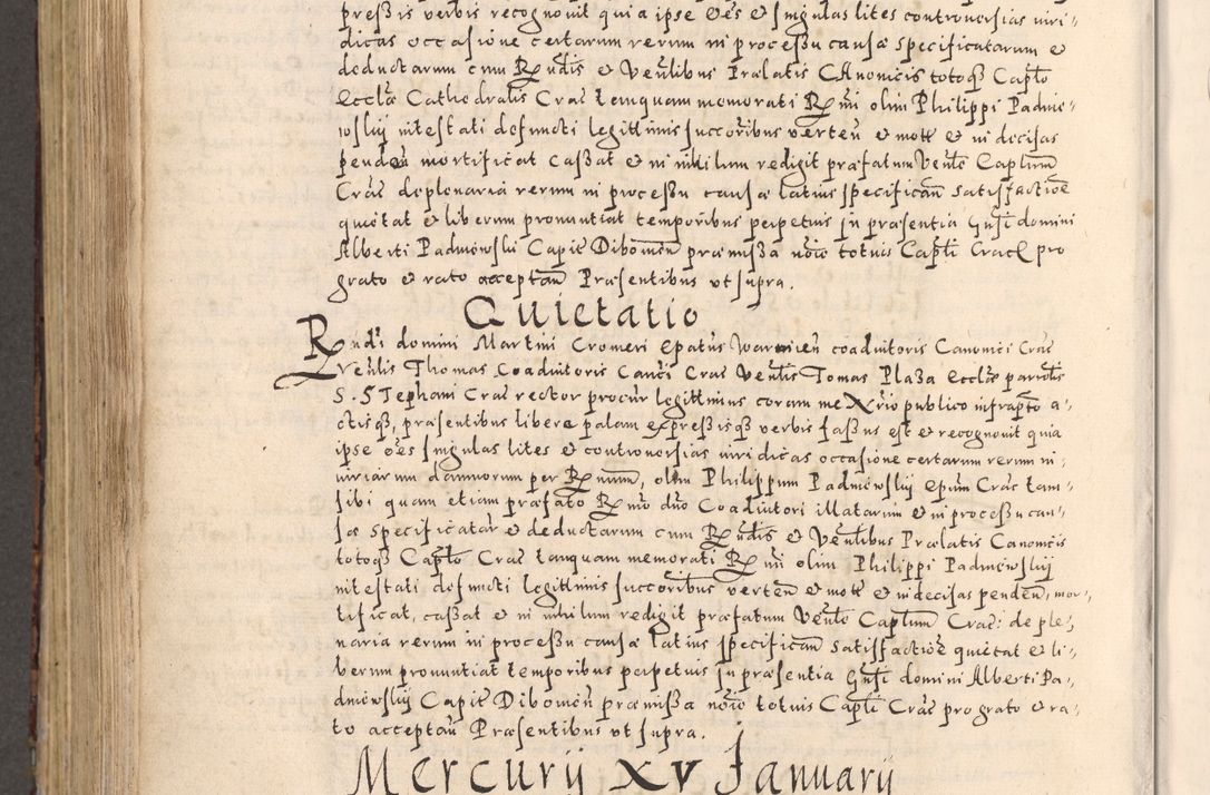 Zdjęcie nr 672 dla obiektu archiwalnego: [Liber actorum, vicariatus et officialatus Cracoviensis ad annum Domini 1574 et seqventes]