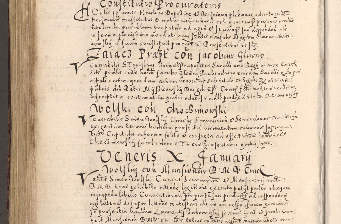 Zdjęcie nr 670 dla obiektu archiwalnego: [Liber actorum, vicariatus et officialatus Cracoviensis ad annum Domini 1574 et seqventes]