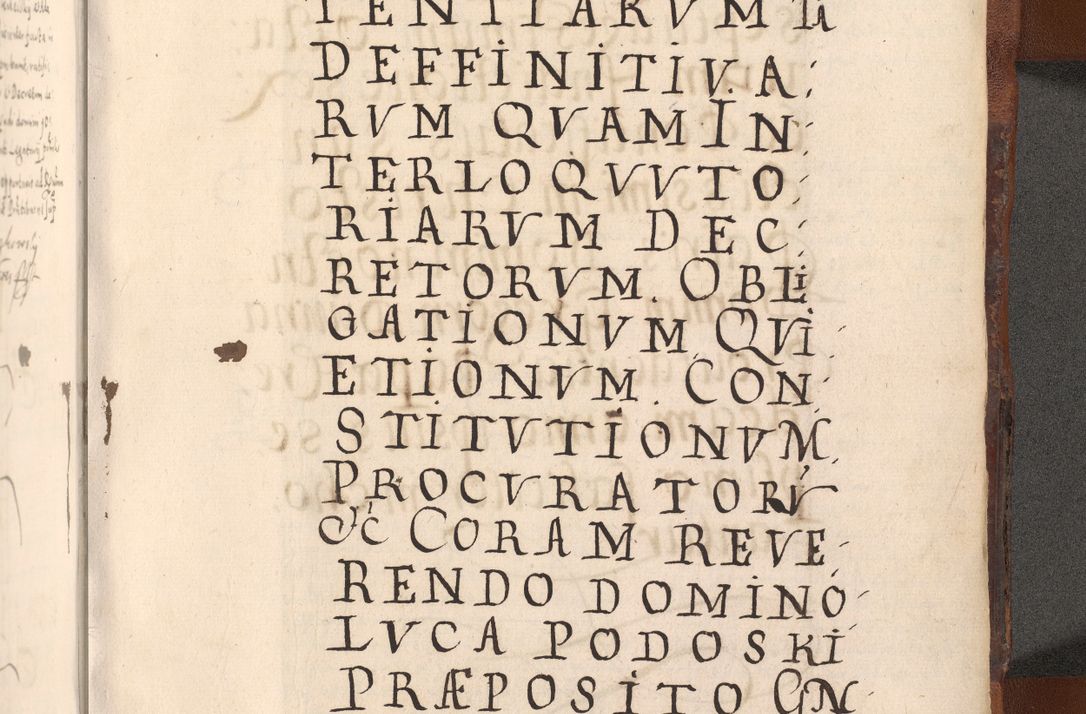 Zdjęcie nr 667 dla obiektu archiwalnego: [Liber actorum, vicariatus et officialatus Cracoviensis ad annum Domini 1574 et seqventes]