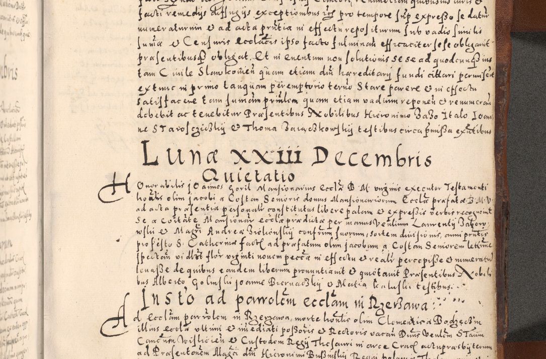 Zdjęcie nr 665 dla obiektu archiwalnego: [Liber actorum, vicariatus et officialatus Cracoviensis ad annum Domini 1574 et seqventes]