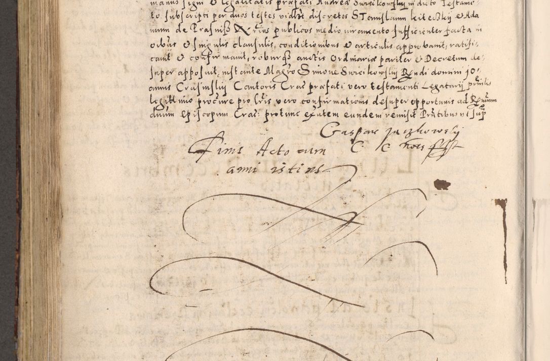 Zdjęcie nr 666 dla obiektu archiwalnego: [Liber actorum, vicariatus et officialatus Cracoviensis ad annum Domini 1574 et seqventes]