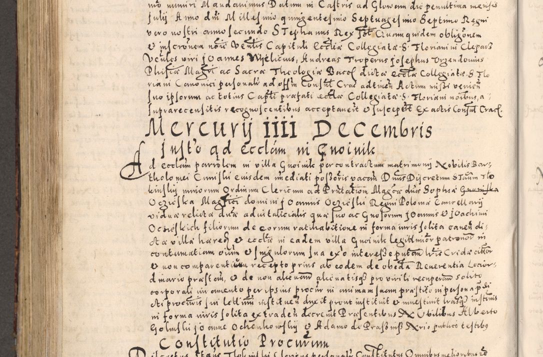 Zdjęcie nr 662 dla obiektu archiwalnego: [Liber actorum, vicariatus et officialatus Cracoviensis ad annum Domini 1574 et seqventes]