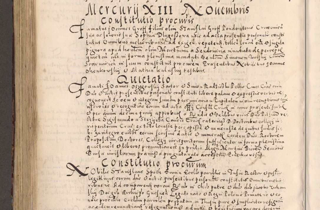 Zdjęcie nr 656 dla obiektu archiwalnego: [Liber actorum, vicariatus et officialatus Cracoviensis ad annum Domini 1574 et seqventes]