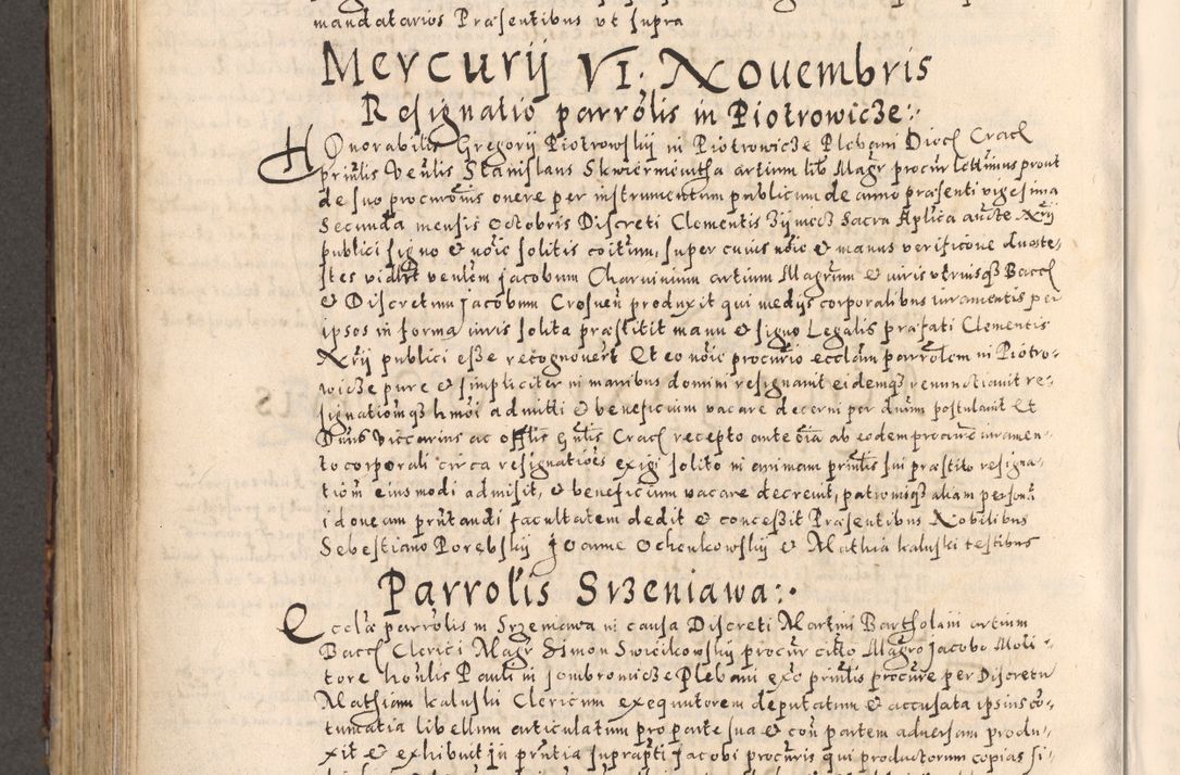 Zdjęcie nr 654 dla obiektu archiwalnego: [Liber actorum, vicariatus et officialatus Cracoviensis ad annum Domini 1574 et seqventes]