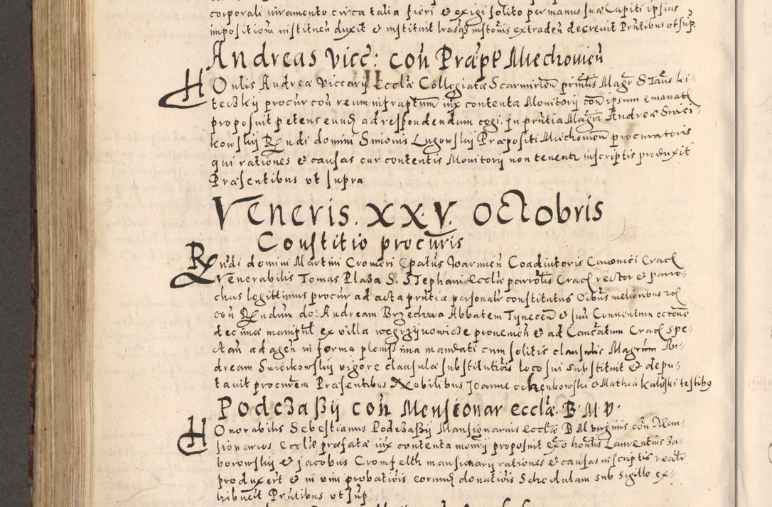 Zdjęcie nr 652 dla obiektu archiwalnego: [Liber actorum, vicariatus et officialatus Cracoviensis ad annum Domini 1574 et seqventes]