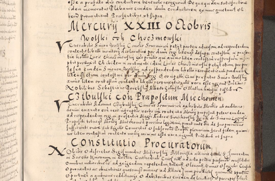 Zdjęcie nr 651 dla obiektu archiwalnego: [Liber actorum, vicariatus et officialatus Cracoviensis ad annum Domini 1574 et seqventes]