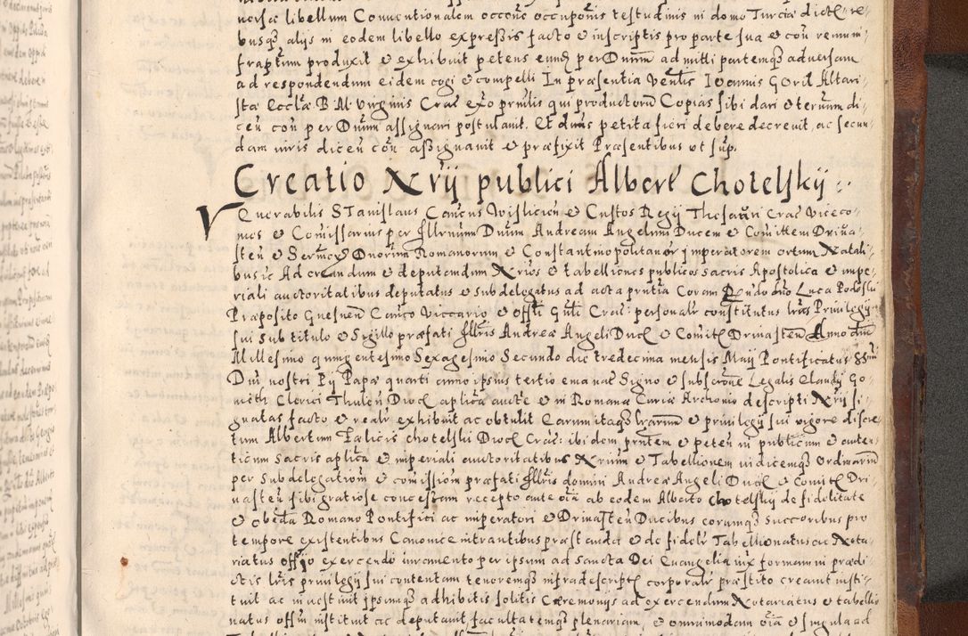 Zdjęcie nr 649 dla obiektu archiwalnego: [Liber actorum, vicariatus et officialatus Cracoviensis ad annum Domini 1574 et seqventes]