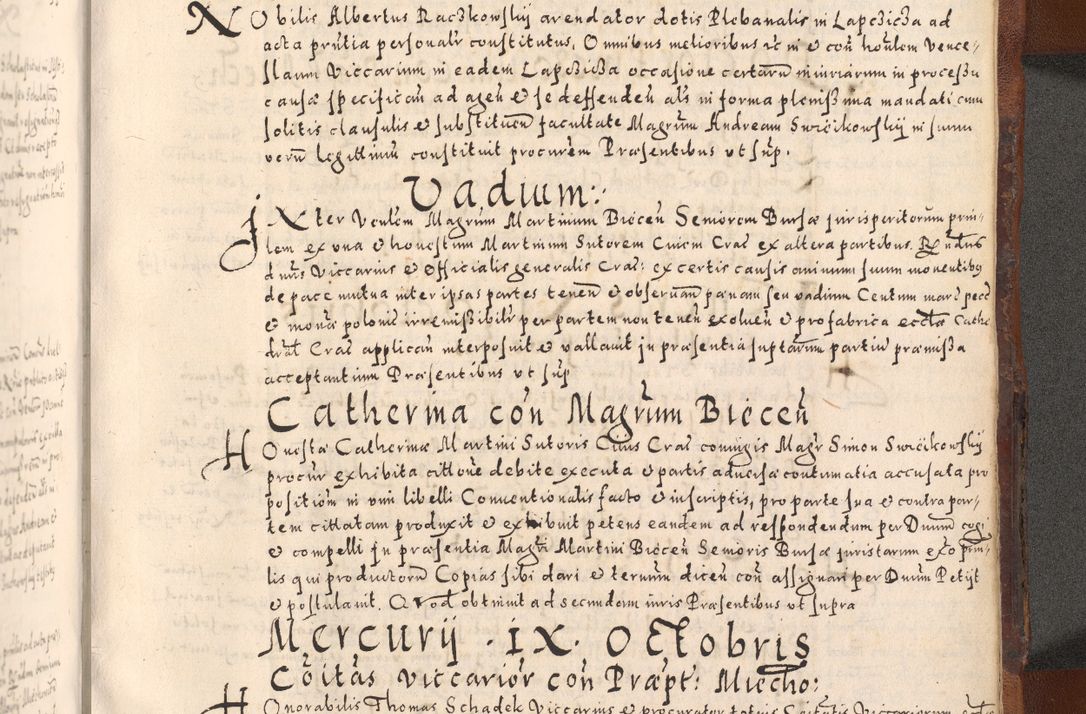 Zdjęcie nr 645 dla obiektu archiwalnego: [Liber actorum, vicariatus et officialatus Cracoviensis ad annum Domini 1574 et seqventes]