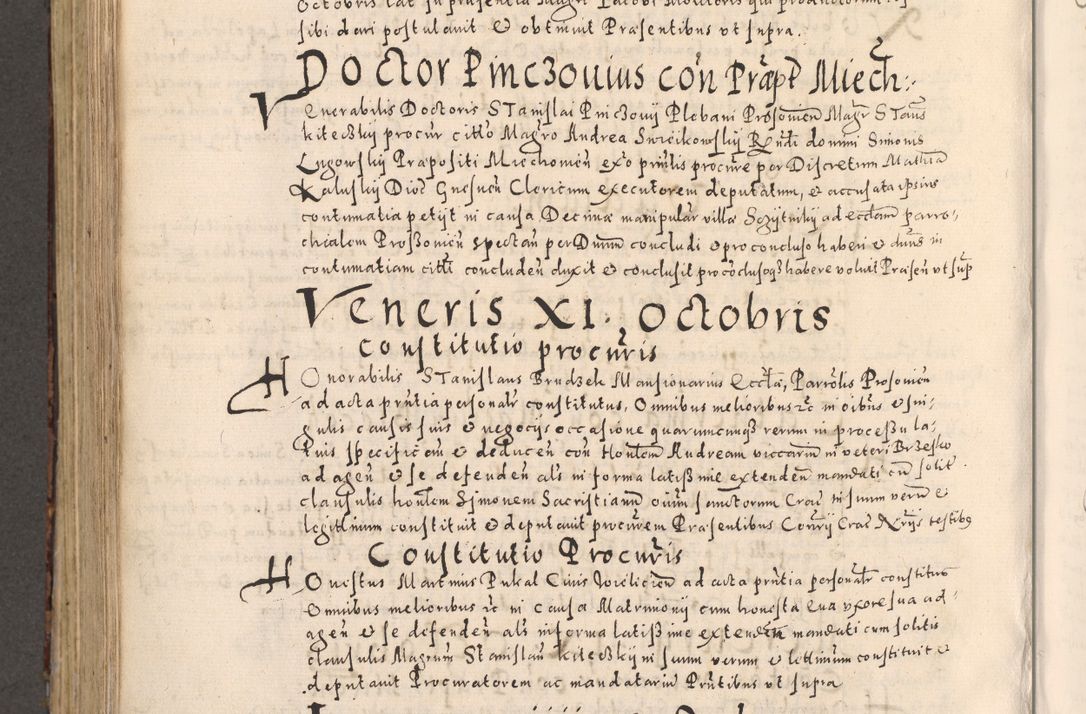 Zdjęcie nr 646 dla obiektu archiwalnego: [Liber actorum, vicariatus et officialatus Cracoviensis ad annum Domini 1574 et seqventes]
