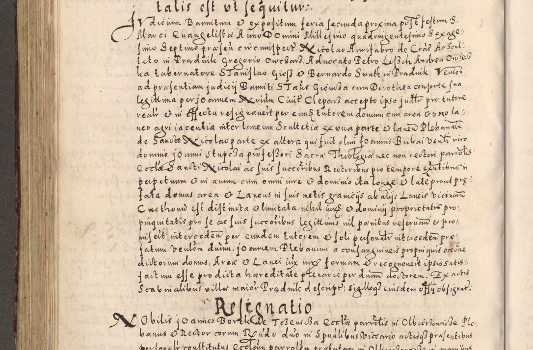 Zdjęcie nr 640 dla obiektu archiwalnego: [Liber actorum, vicariatus et officialatus Cracoviensis ad annum Domini 1574 et seqventes]