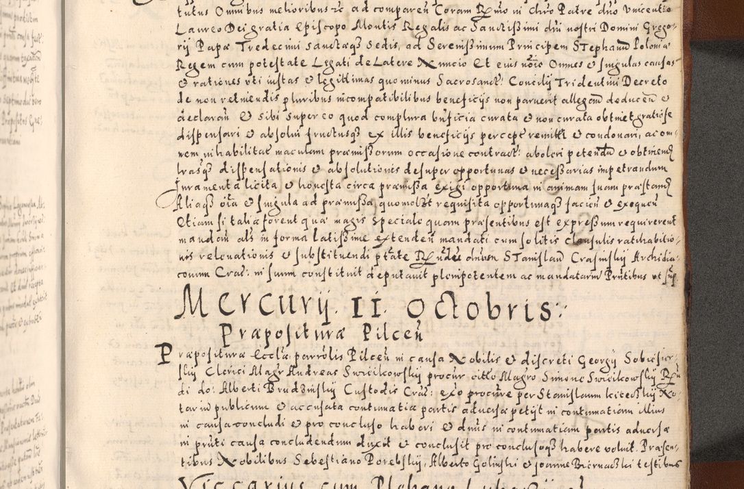 Zdjęcie nr 643 dla obiektu archiwalnego: [Liber actorum, vicariatus et officialatus Cracoviensis ad annum Domini 1574 et seqventes]