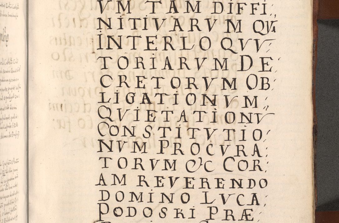 Zdjęcie nr 633 dla obiektu archiwalnego: [Liber actorum, vicariatus et officialatus Cracoviensis ad annum Domini 1574 et seqventes]