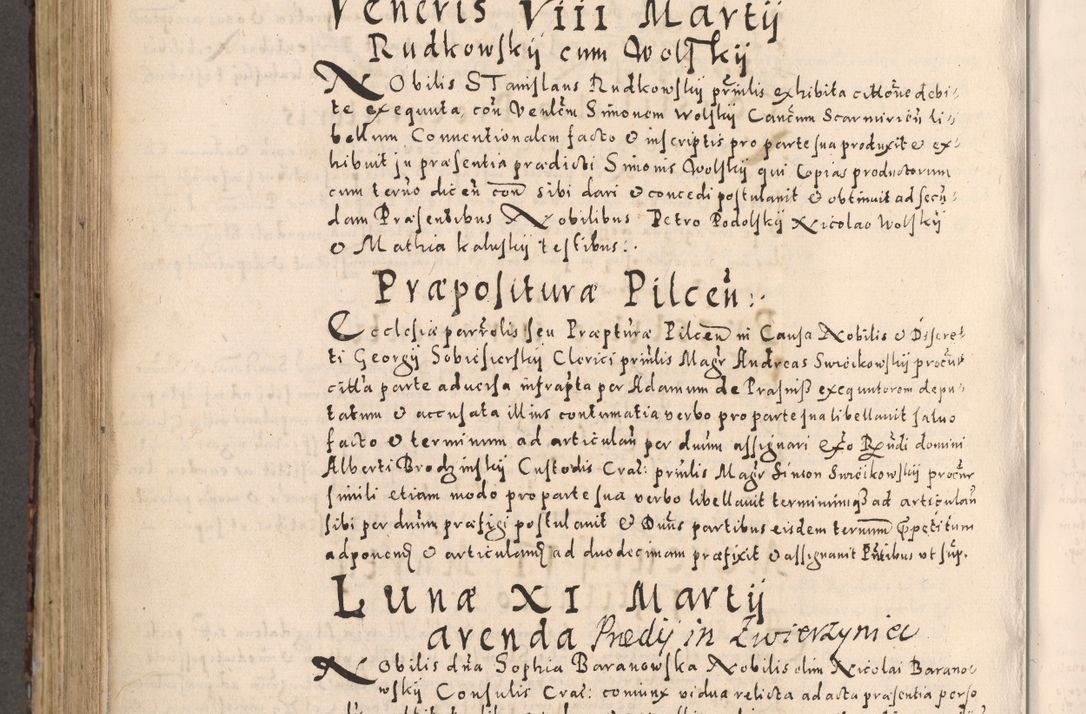 Zdjęcie nr 622 dla obiektu archiwalnego: [Liber actorum, vicariatus et officialatus Cracoviensis ad annum Domini 1574 et seqventes]