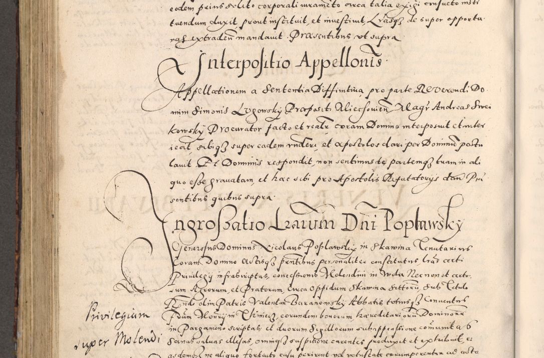 Zdjęcie nr 616 dla obiektu archiwalnego: [Liber actorum, vicariatus et officialatus Cracoviensis ad annum Domini 1574 et seqventes]