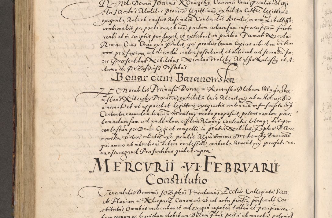 Zdjęcie nr 598 dla obiektu archiwalnego: [Liber actorum, vicariatus et officialatus Cracoviensis ad annum Domini 1574 et seqventes]