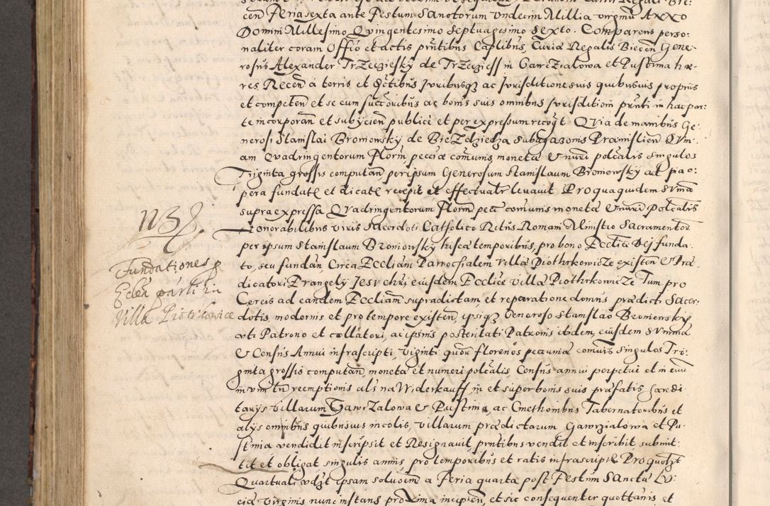 Zdjęcie nr 600 dla obiektu archiwalnego: [Liber actorum, vicariatus et officialatus Cracoviensis ad annum Domini 1574 et seqventes]