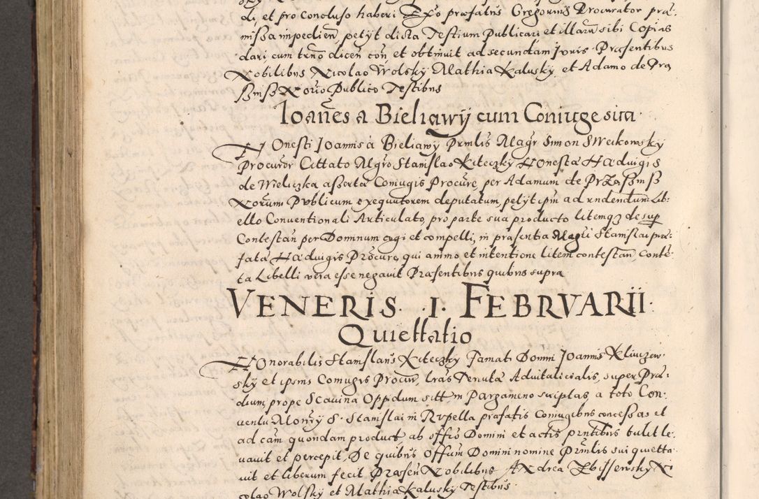 Zdjęcie nr 596 dla obiektu archiwalnego: [Liber actorum, vicariatus et officialatus Cracoviensis ad annum Domini 1574 et seqventes]