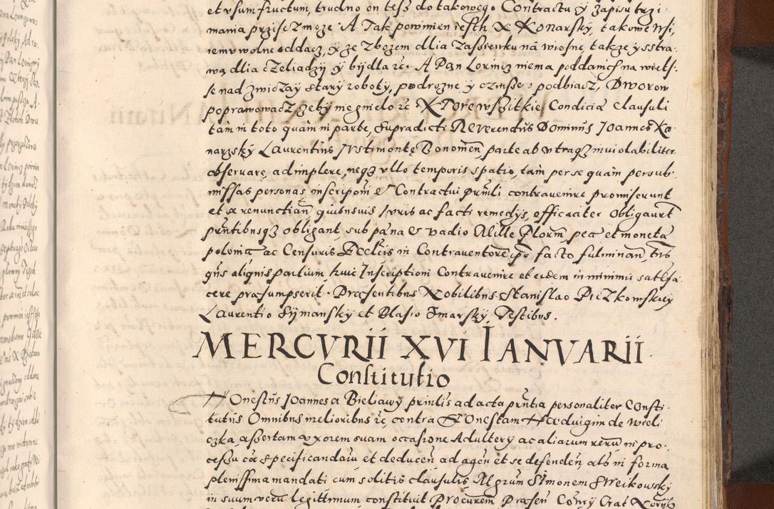 Zdjęcie nr 591 dla obiektu archiwalnego: [Liber actorum, vicariatus et officialatus Cracoviensis ad annum Domini 1574 et seqventes]