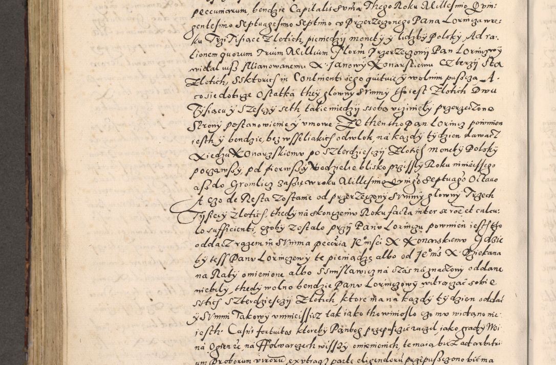 Zdjęcie nr 590 dla obiektu archiwalnego: [Liber actorum, vicariatus et officialatus Cracoviensis ad annum Domini 1574 et seqventes]