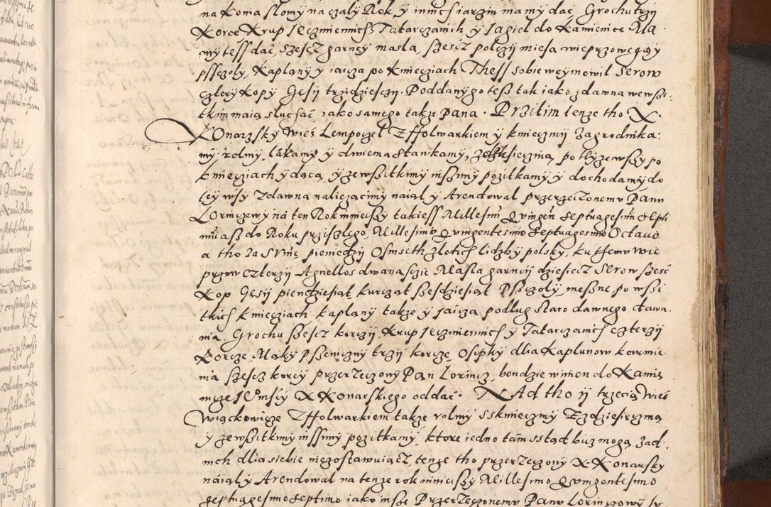 Zdjęcie nr 589 dla obiektu archiwalnego: [Liber actorum, vicariatus et officialatus Cracoviensis ad annum Domini 1574 et seqventes]