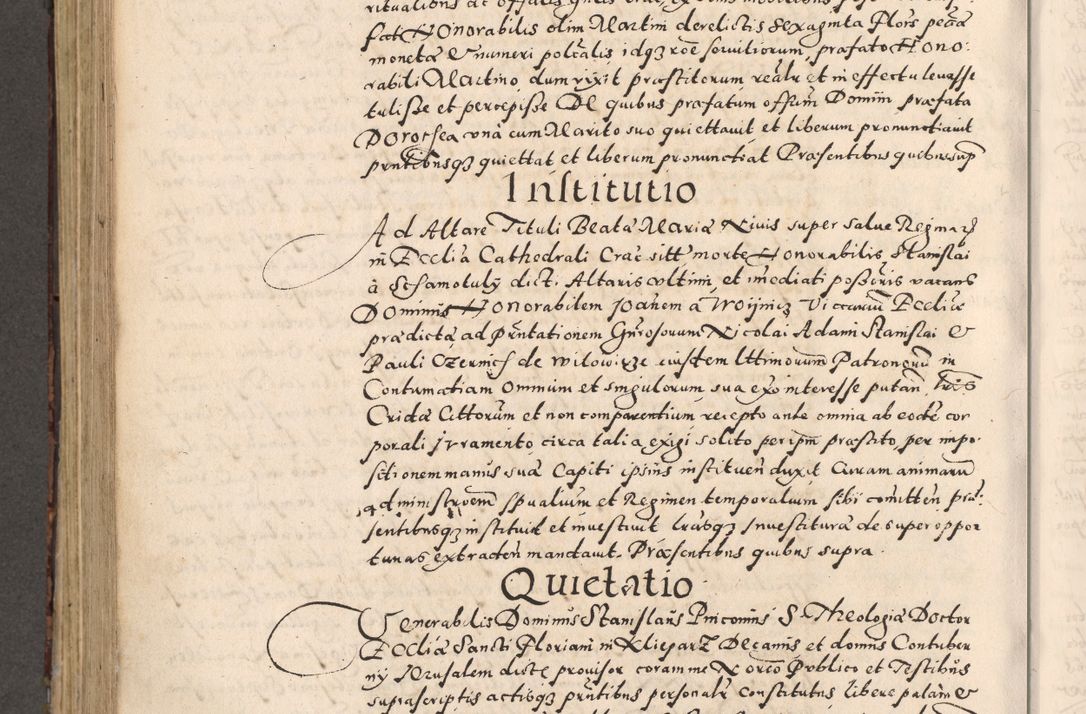 Zdjęcie nr 584 dla obiektu archiwalnego: [Liber actorum, vicariatus et officialatus Cracoviensis ad annum Domini 1574 et seqventes]