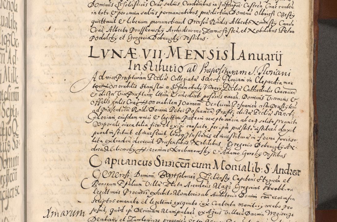 Zdjęcie nr 581 dla obiektu archiwalnego: [Liber actorum, vicariatus et officialatus Cracoviensis ad annum Domini 1574 et seqventes]