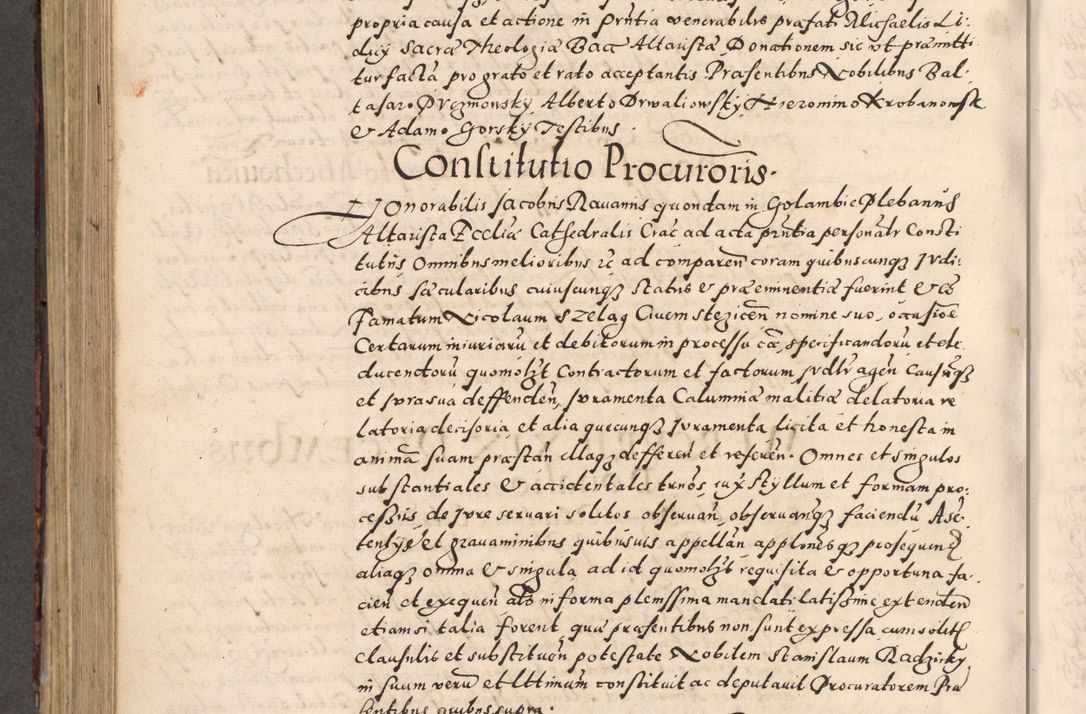 Zdjęcie nr 576 dla obiektu archiwalnego: [Liber actorum, vicariatus et officialatus Cracoviensis ad annum Domini 1574 et seqventes]