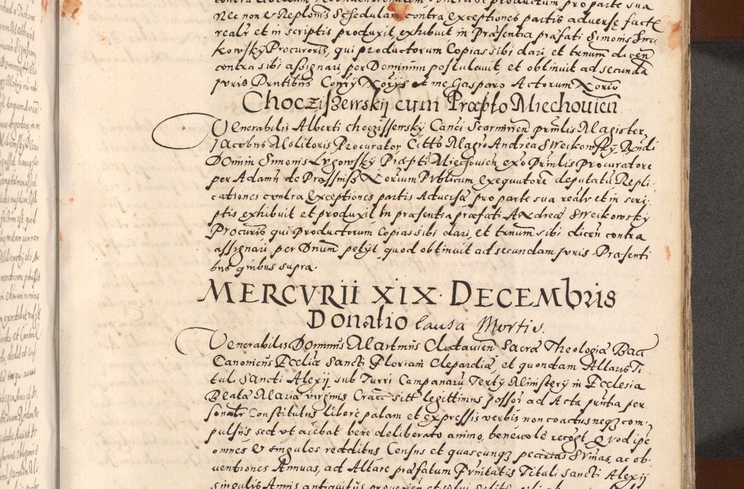 Zdjęcie nr 575 dla obiektu archiwalnego: [Liber actorum, vicariatus et officialatus Cracoviensis ad annum Domini 1574 et seqventes]