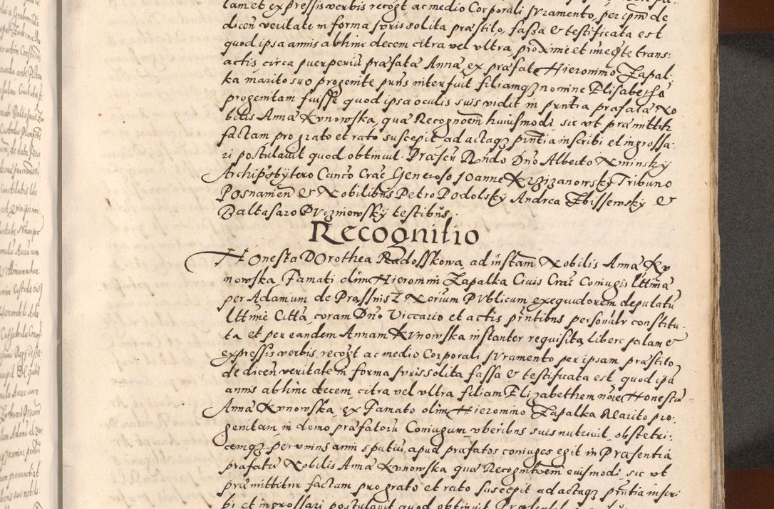 Zdjęcie nr 573 dla obiektu archiwalnego: [Liber actorum, vicariatus et officialatus Cracoviensis ad annum Domini 1574 et seqventes]