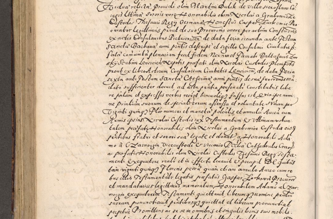 Zdjęcie nr 572 dla obiektu archiwalnego: [Liber actorum, vicariatus et officialatus Cracoviensis ad annum Domini 1574 et seqventes]