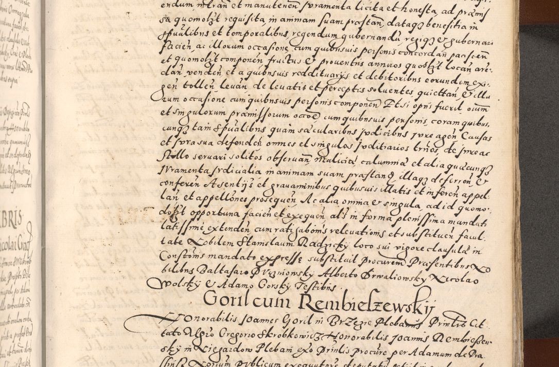 Zdjęcie nr 571 dla obiektu archiwalnego: [Liber actorum, vicariatus et officialatus Cracoviensis ad annum Domini 1574 et seqventes]