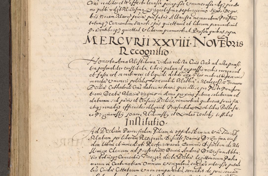 Zdjęcie nr 566 dla obiektu archiwalnego: [Liber actorum, vicariatus et officialatus Cracoviensis ad annum Domini 1574 et seqventes]