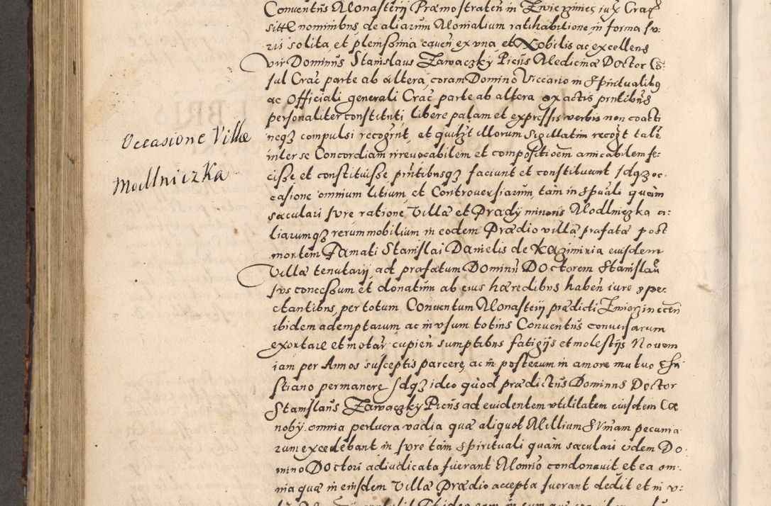 Zdjęcie nr 560 dla obiektu archiwalnego: [Liber actorum, vicariatus et officialatus Cracoviensis ad annum Domini 1574 et seqventes]