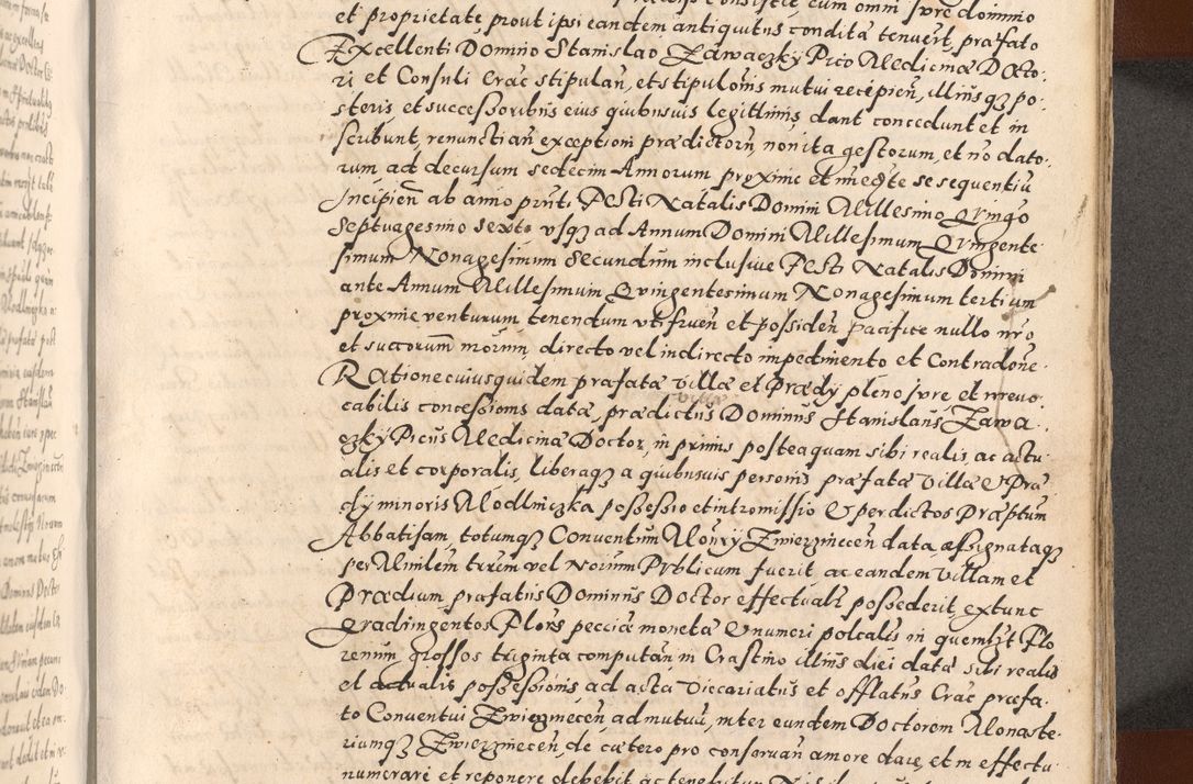 Zdjęcie nr 561 dla obiektu archiwalnego: [Liber actorum, vicariatus et officialatus Cracoviensis ad annum Domini 1574 et seqventes]