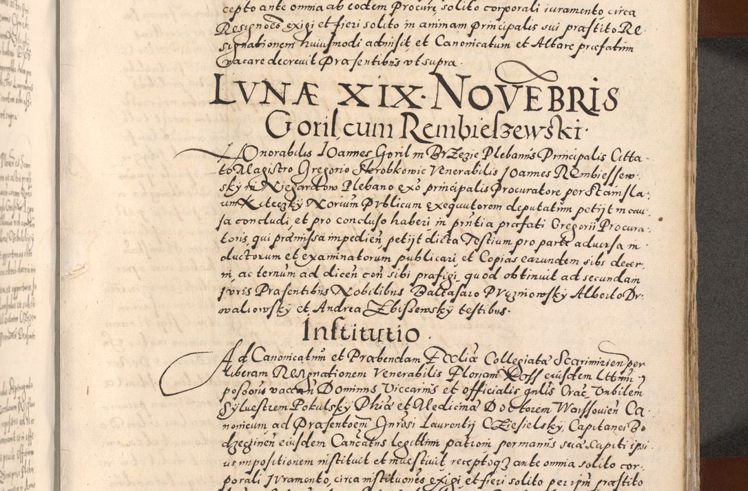 Zdjęcie nr 559 dla obiektu archiwalnego: [Liber actorum, vicariatus et officialatus Cracoviensis ad annum Domini 1574 et seqventes]