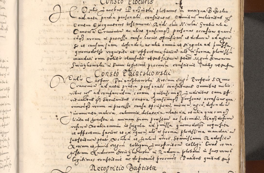 Zdjęcie nr 547 dla obiektu archiwalnego: [Liber actorum, vicariatus et officialatus Cracoviensis ad annum Domini 1574 et seqventes]