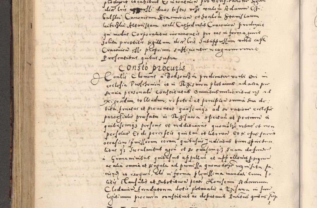 Zdjęcie nr 546 dla obiektu archiwalnego: [Liber actorum, vicariatus et officialatus Cracoviensis ad annum Domini 1574 et seqventes]