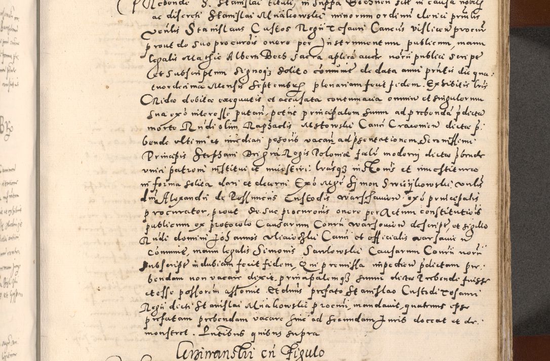 Zdjęcie nr 545 dla obiektu archiwalnego: [Liber actorum, vicariatus et officialatus Cracoviensis ad annum Domini 1574 et seqventes]