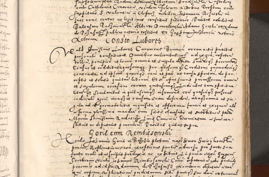 Zdjęcie nr 541 dla obiektu archiwalnego: [Liber actorum, vicariatus et officialatus Cracoviensis ad annum Domini 1574 et seqventes]